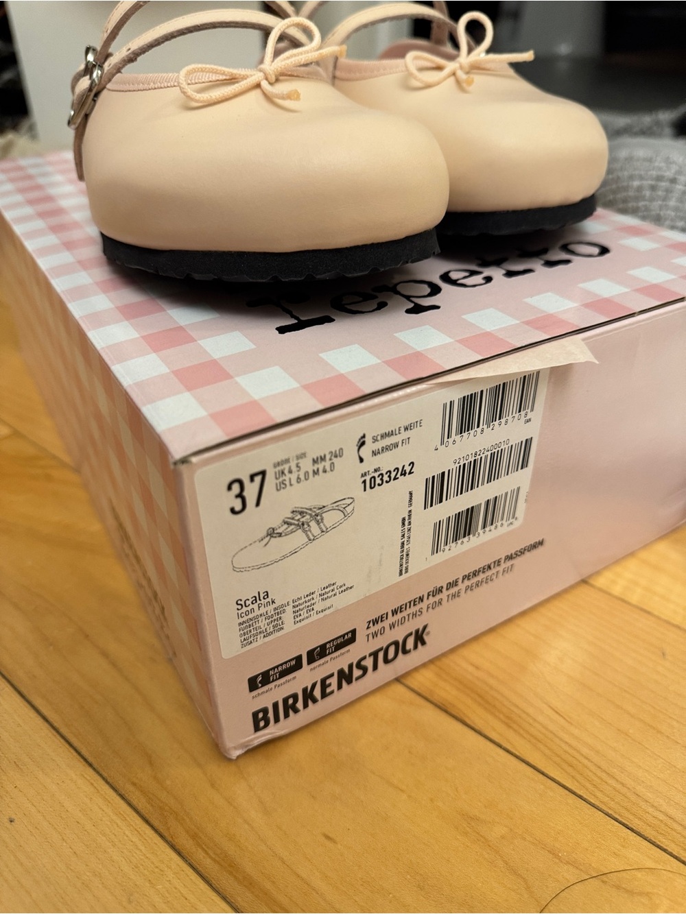 Repetto x Birkenstock Pink Scala - Picture 5 of 5